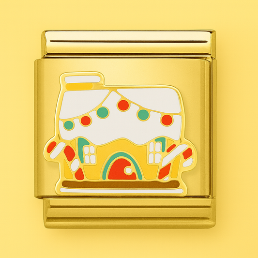 "Gingerbread House" Charm