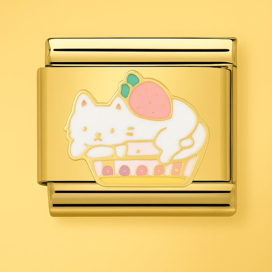"Pie Cat" Charm