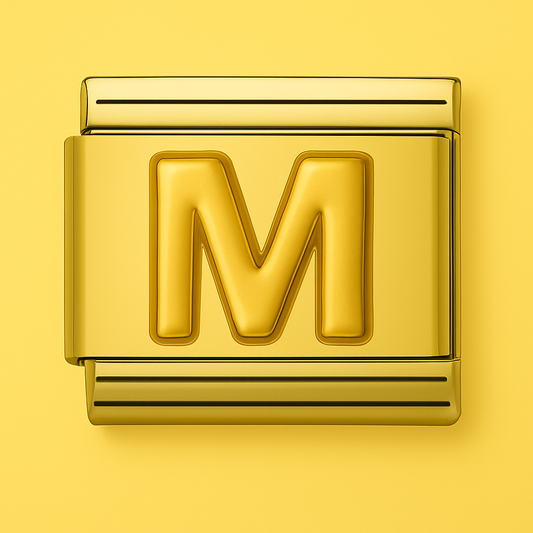 "M" Charm