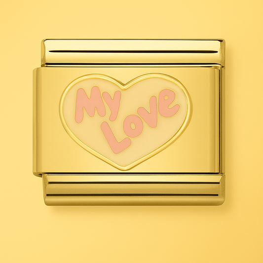 "My Love" Charm