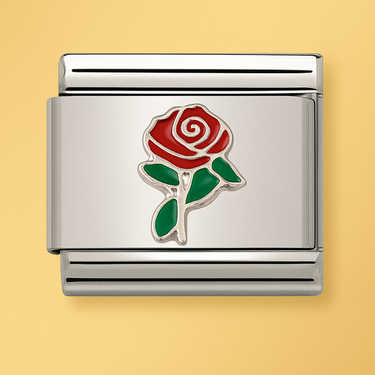 "Rose" Charm