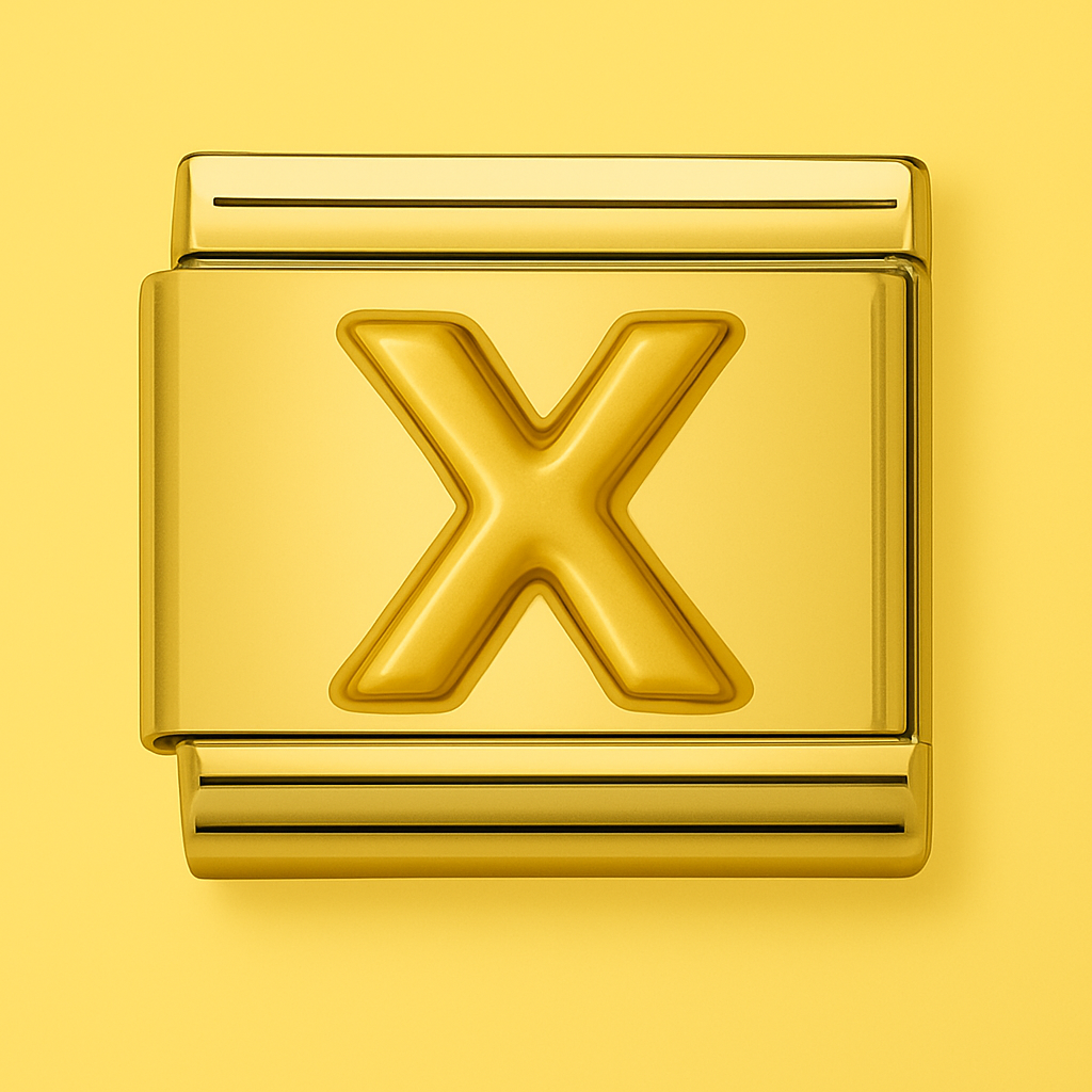 "X" Charm